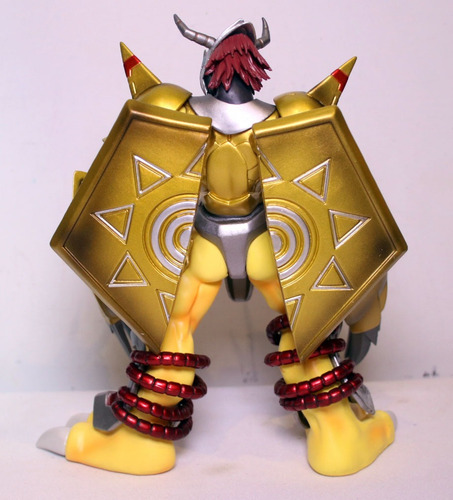 Digimon Agumon Wargreymon Digivolving Boneco Bootleg