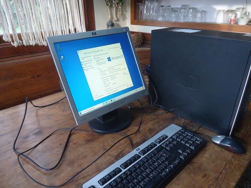 Pc Completa Hp Compaq Pro 6000 Core 2 Duo 4gb 500g Monito 17 (Usado)