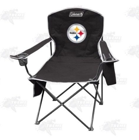 Silla Plegable Steelers Pittsburgh Coleman Negra Xtreme P