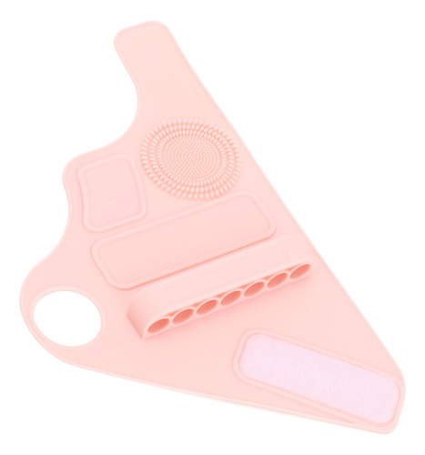 Pulsera De Silicona Con Paleta Para Mezclar Maquillaje