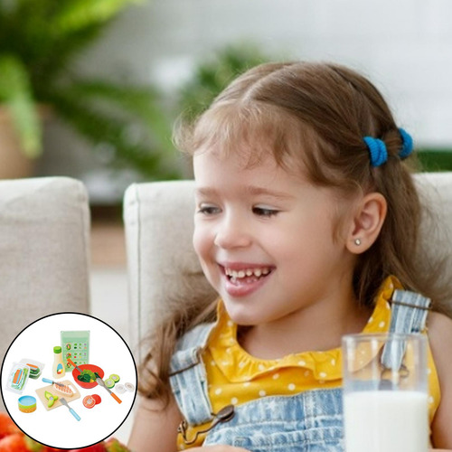 Divertido Juego De Simulación De Lujo Para Ensalada 33pcs
