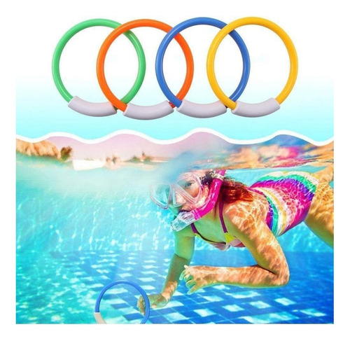 19 Piece Diving Toy Set With Ring