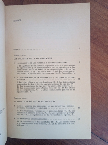 Imagen 3 de 4 de Equilibración De Estructuras Cognitivas - Jean Piaget