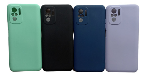 Funda Silicon Case Para Xiaomi Note 104g 10s Reforzada Felpa