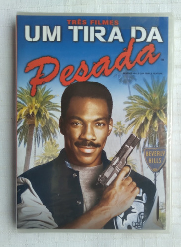 Dvd Trilogia Um Tira Da Pesada (lacrado - Original)