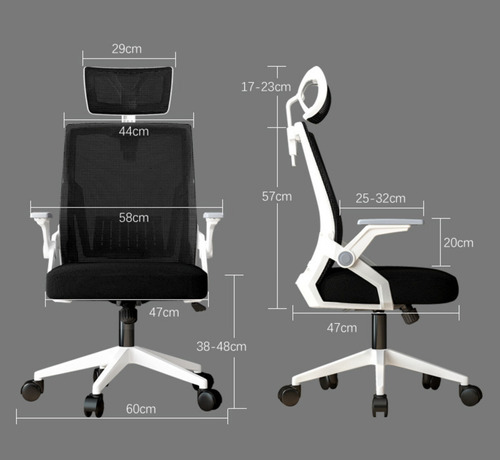 Silla Oficina Ejecutiva Asiento De Memoria Cuello Blanco Homer Design