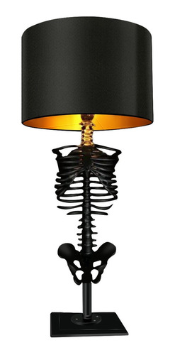 Calavera Lámpara De Mesa Luz Nocturna Decoración Gótica