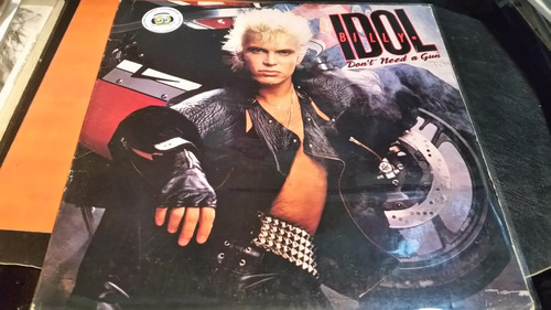 Billy Idol Dont Need A Gun Vinilo Promo Usa Con Acappella 86