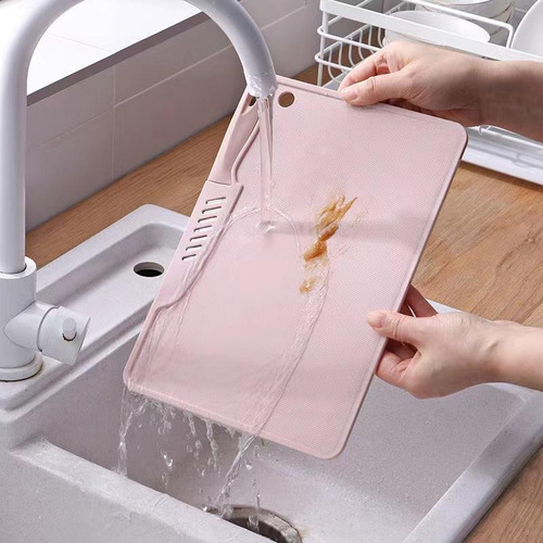Mz Tabla De Cortar De Cocina Multifuncional 2 En 1