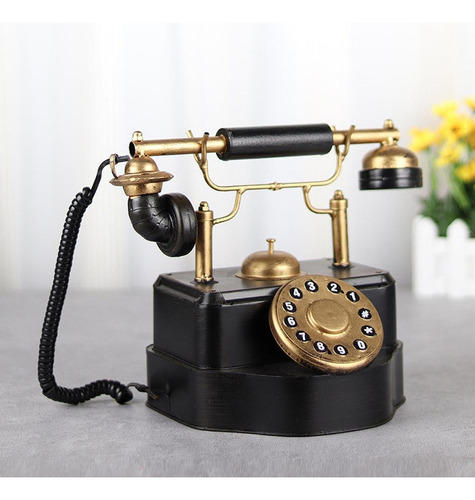Qw Modelo De Telefone Ornamento De Mesa, Decoração De Mesa,