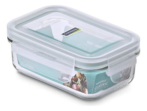 Contenedor De Vidrio Hermetico Rectangular 400ml Glasslock