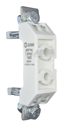 Base Portafusible Baw Unipolar Para Nt00 Nh00 160a