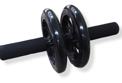 Imagen 3 de 6 de Rueda De Abdominales Profesional Doble + Mat Antideslizante
