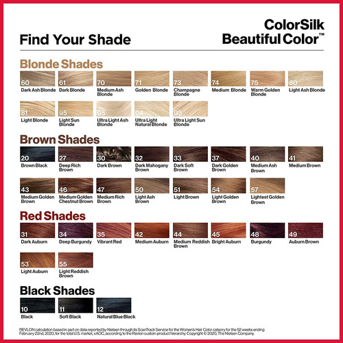 Tinte Para El Cabello Revlon Colorsilk Beautiful Color 46 Me