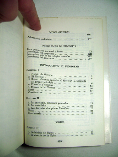 Curso De Filosofia Profesor A Castex Lohle Impecable Boedo (Usado)