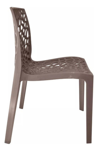 Jogo De Mesa Moema 80x80 Branco 4 Cadeira Gruvyer Fendi
