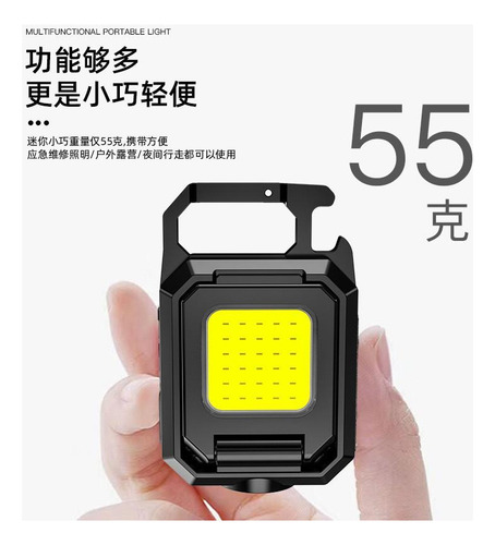 Linterna Del Llavero, Luz Recargable De , Mini Luces De