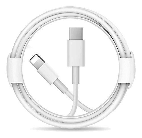 Cable Usb-c 1m Para iPhone iPad Certificado 1 Año Garantí
