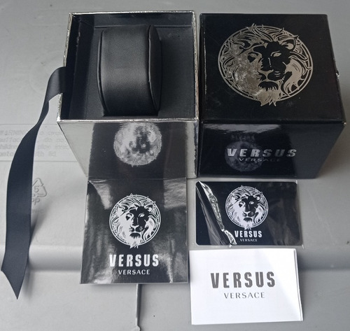 Original Estuche Caja Pequeña Para Reloj Versace