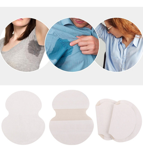 20 Piezas De Papel De Sudor Invisible Absorbente Hiperhidros