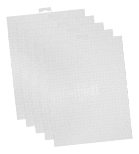 5pcs Folhas De Tela De Malha, Para Bordados, Suprimentos