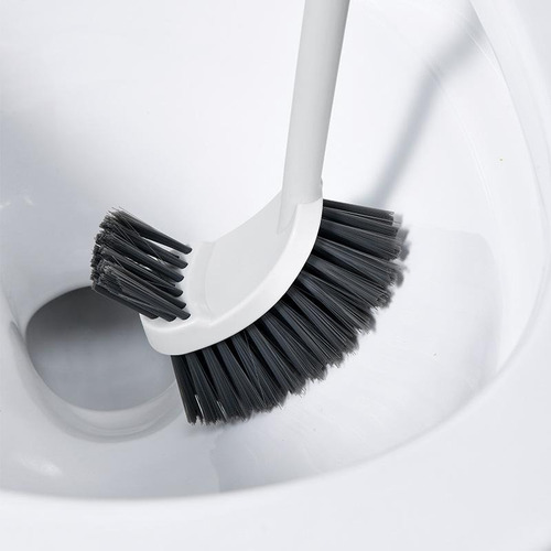 ^ Escova De Vaso Sanitário Curvada, Escova De Limpeza De