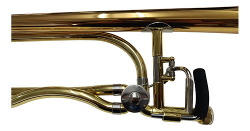 Trombone De Vara Jupiter Jsl538rl Mostruário Rotor Sib / Fá Cor Dourado