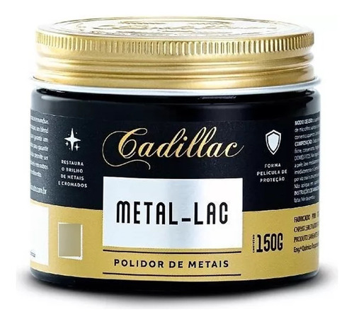 Polidor De Metais Metal-lac 150g Cadillac