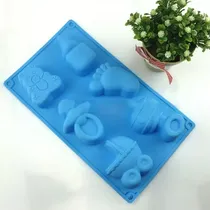 Comprar Molde De Silicon Para Repostería Pastelería Jabones Chef 