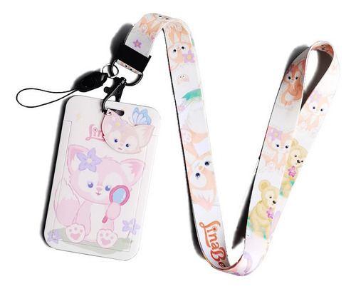Porta Credencial Gafete Identificacion Con Lanyard 5pcs