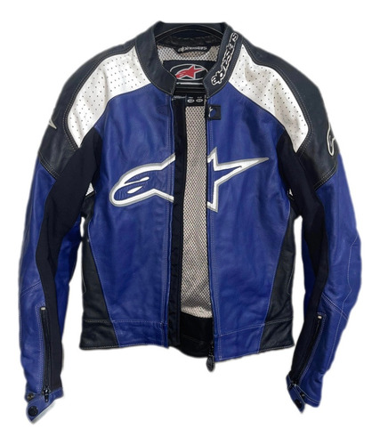 Campera De Cuero Alpinestar Con Protectores (Usado)