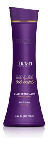 Gloss Iluminador Finalizador 240ml Sos Louros Mutari