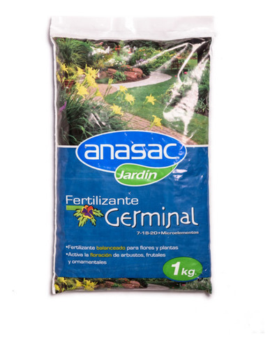 Fertilizante Germinal Abono Completo 1kg Anasac