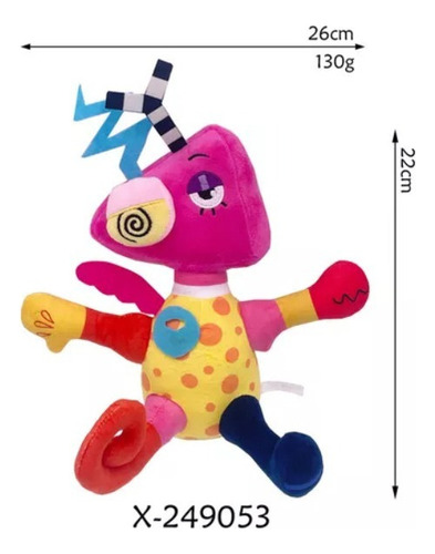 6pcs Magic Digital Circo Peluche Muñeca Regalo De Navidad