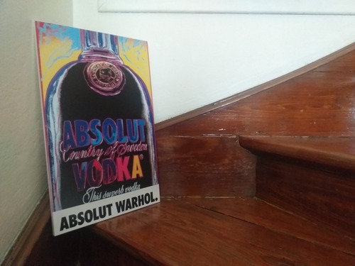 Cuadros Absolut Vodka Arte Pop - Andy Warhol - 27x42