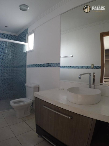 Apartamento Com 3 Dormitórios À Venda, 161 M² Por R$ 695.000,00 - Tupi - Praia Grande/sp - Ap1159