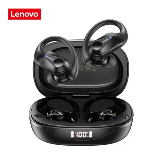 Audífonos 100% Lenovo Livepods Lp75 Bluetooth 5.3 Negro Ya!!