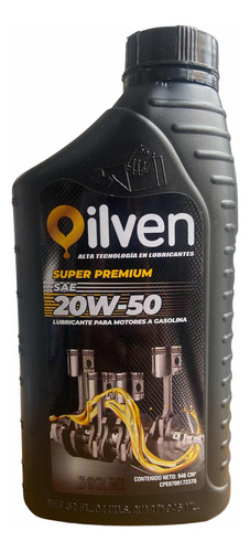 Aceite 20w50 Mineral Oilven