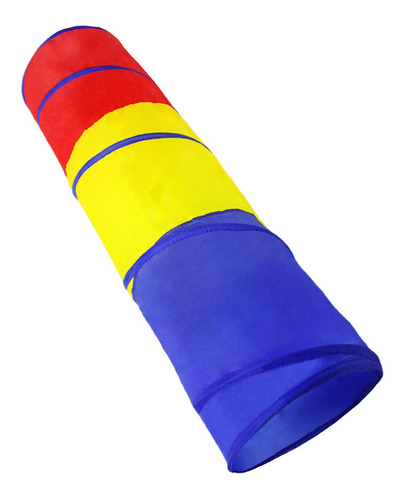 Tela De Poliéster Plegable Baby Crawling Tunnel Kids Play