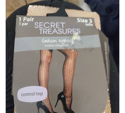 Pantimedias Elegantes Secret Treasures Talla 3 (de 70 A 95  