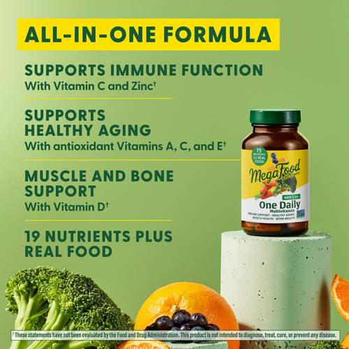 Multivitamínico Megafood Para Hombres Mayores De 55 Años, Un