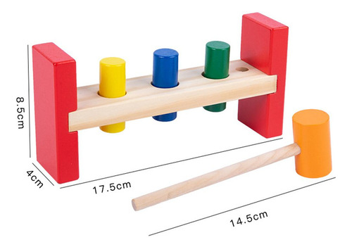 Caja De Martillo De Juguete De Madera Para Regalo De Niño