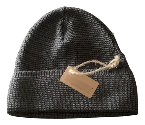 Imagen 1 de 3 de Gorro Lana Beanie Slant Calidad Premium Hombre Mujer Unisex