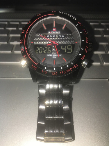 Relógio Masculino Naviforce Racer Esportivo Original Usado