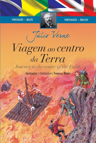 Livro Classicos Bilingues - Viagem Ao Centro Da Terra -cdura