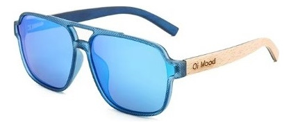 Lentes De Sol Oi Wood Madera Polarizados Uv 400unisex Gafas