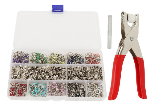 Kit De Botones A Presión Con Forma De Anillo En Forma De Pun