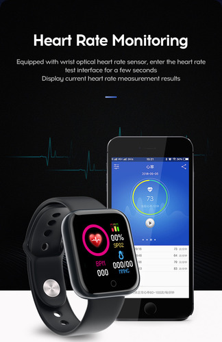 Reloj Inteligente Y68 Reloj Deportivo Bluetooth Para Estudia