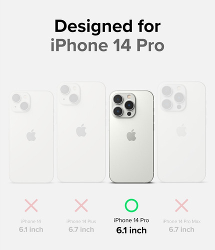 Funda Ringke Onyx Para iPhone 14 Pro 6.1 Anti Golpes