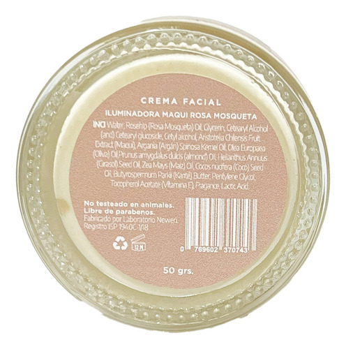 Crema Facial Hidratante Maqui Rosa Mosqueta Newen Momento De Aplicación Día/noche Tipo De Piel Todo Tipo De Piel